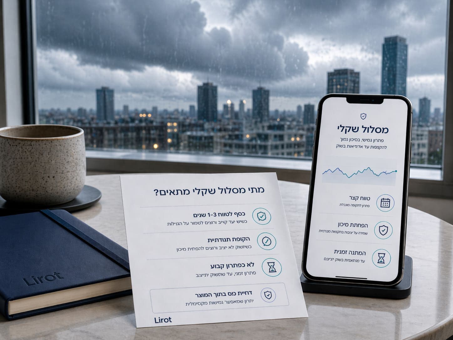 מסלול שקלי הוא החדר המתנה שלכם